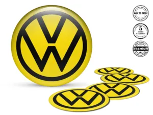 VW Radaufkleber Perfektes Velocity-Design